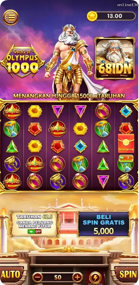 online138 Tangkapan Layar - APK Resmi